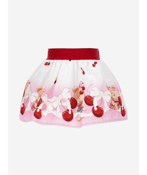 Monnalisa Baby Girls Teddy Bear Skirt in Pink acheter