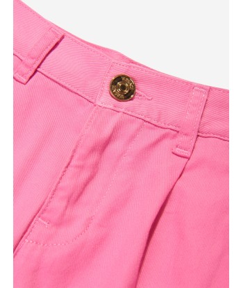 Versace Girls Cargo Trousers in Pink Fin de série