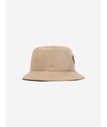 Versace Kids Logo Bucket Hat in Beige ouvre sa boutique