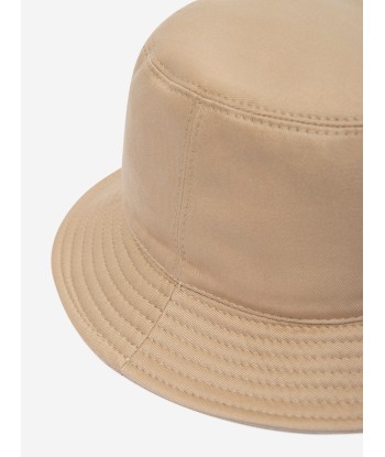 Versace Kids Logo Bucket Hat in Beige ouvre sa boutique