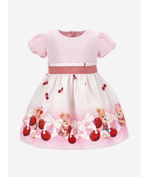 Monnalisa Baby Girls Teddy Bear Dress in Pink vous aussi creer 