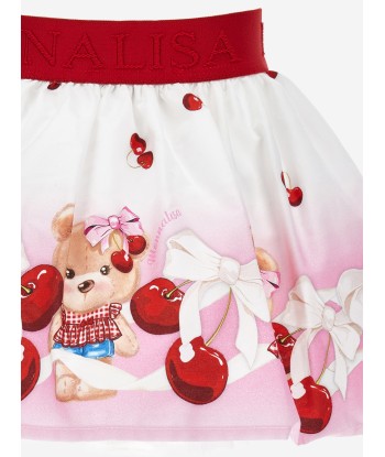 Monnalisa Baby Girls Teddy Bear Skirt in Pink acheter