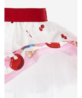 Monnalisa Baby Girls Teddy Bear Skirt in Pink acheter