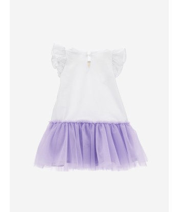 Monnalisa Baby Girls Daisy Dress in White prix