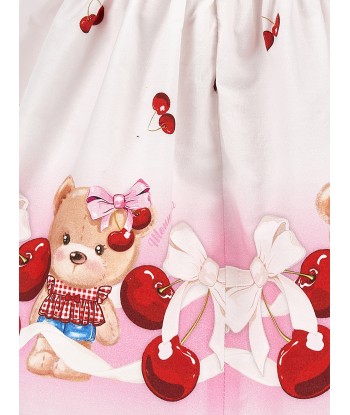 Monnalisa Baby Girls Teddy Bear Dress in Pink vous aussi creer 